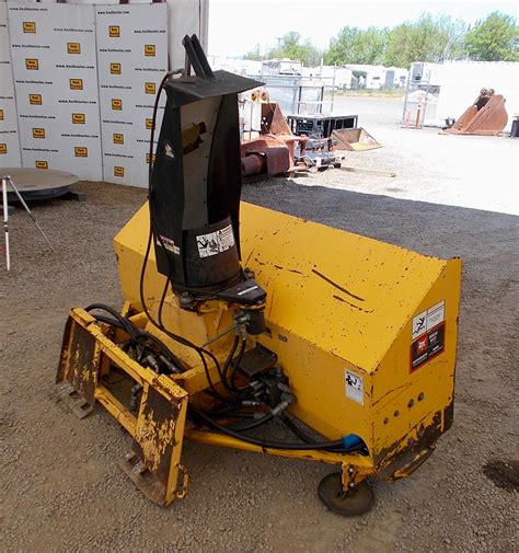 used snow blower for skid steer|used loader mounted snowblower.